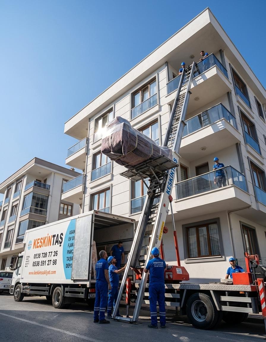 Asansörlü nakliyat ekipmanı