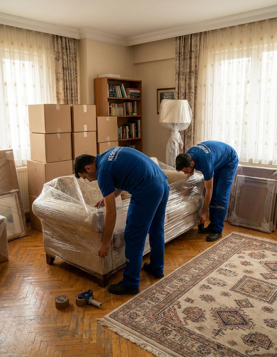 Kuş bakışı yükleme operasyonu